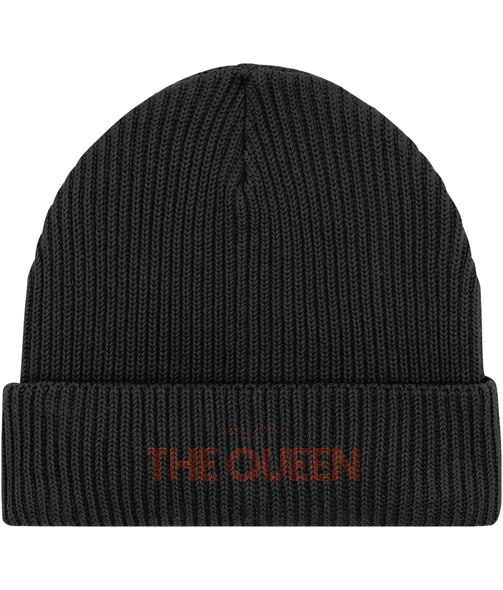 The Queen est 2014 Beanie | Embroidered