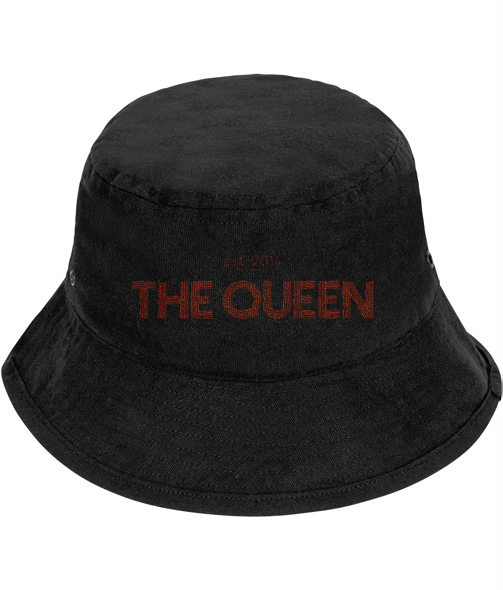 The Queen Bucket Hat | Embroidered